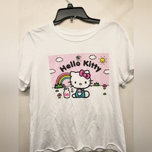Hello Kitty White and Pink Kids T-Shirt